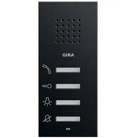 Gira Wohnungsstation AP 1250 005 schwarz matt