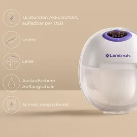 Lansinoh tragbare Milchpumpe