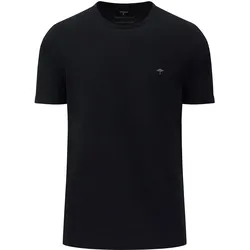FYNCH-HATTON T-Shirt »FYNCH-HATTON Basic T-Shirt«, (1 tlg.), unifarben, Gr. L (54), schwarz, , 50996749-L