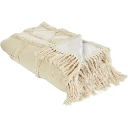 Picknickdecke GACHINA 200 x 200 cm Beige