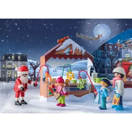 Playmobil Weihnachten - Adventskalender Ausflug auf den Weihnachtsmarkt 71472