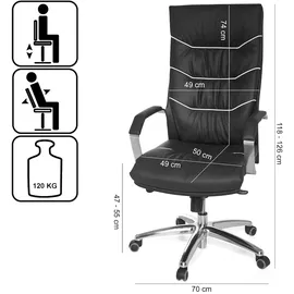 KADIMA DESIGN Echt-Leder Schwarz