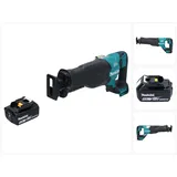 Makita DJR 187 G1 Akku Reciprosäge Säbelsäge 18 V Brushless + 1x Akku 6,0 Ah - ohne Ladegerät