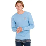 Protest Herren Shirt PRTGRANT, Dusk Blue, S