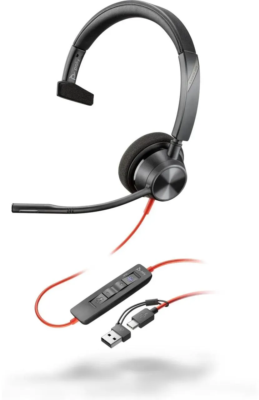 Preisvergleich Produktbild Poly Blackwire 3310 Monaurales Headset