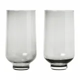 BLOMUS Flow Set 2 Trinkgläser smoke 400 ml