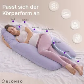 eloneo Stillkissen 153 cm Lila