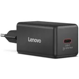 Lenovo 65W Mini USB-C GaN Ladegerät/ Netzteil Schwarz, 1x USB-C