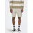 Only & Sons Shorts Leinenanteil, Gummibund, für Herren, 261395 beige S