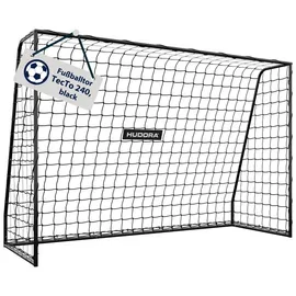 Hudora Fußballtor Schwarz 240 cm