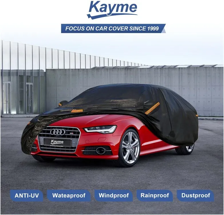 Kayme Autoabdeckung Für Limousine Passend Für Größe 495 Bis 535 CM