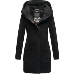 MARIKOO Damen Hochwertiger Wintermantel Mantel Trenchcoat Mit Kapuze Maikoo