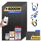 onPower Plus: 4000 Watt Solaranlage - ohne Halterung / 2.11 kWh / 3m
