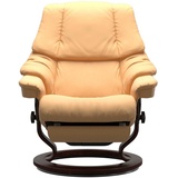Stressless Stressless® Relaxsessel »Reno«, elektrisch verstellbar, optional 2-motorisch, Größe M & L, gelb