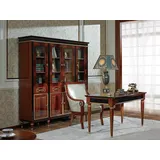 Schreibtisch Büro Tisch Klassischer Designer Office Tische Barock Rokoko E68 Neu - Braun