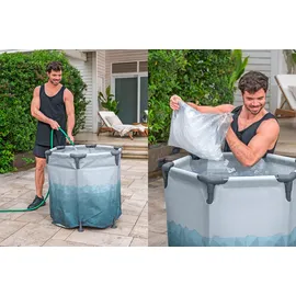 BESTWAY Lay-Z-Spa Eisbad Glacial Dip mit Filterpumpe Ø 90 x 80 cm