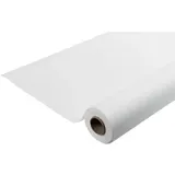 PROnappe Tischdeckenrolle Spunbond, R781001i, weiß, aus stoffähnlichem 70 g/m2 PP-Vlies, 1,2 x 10 m