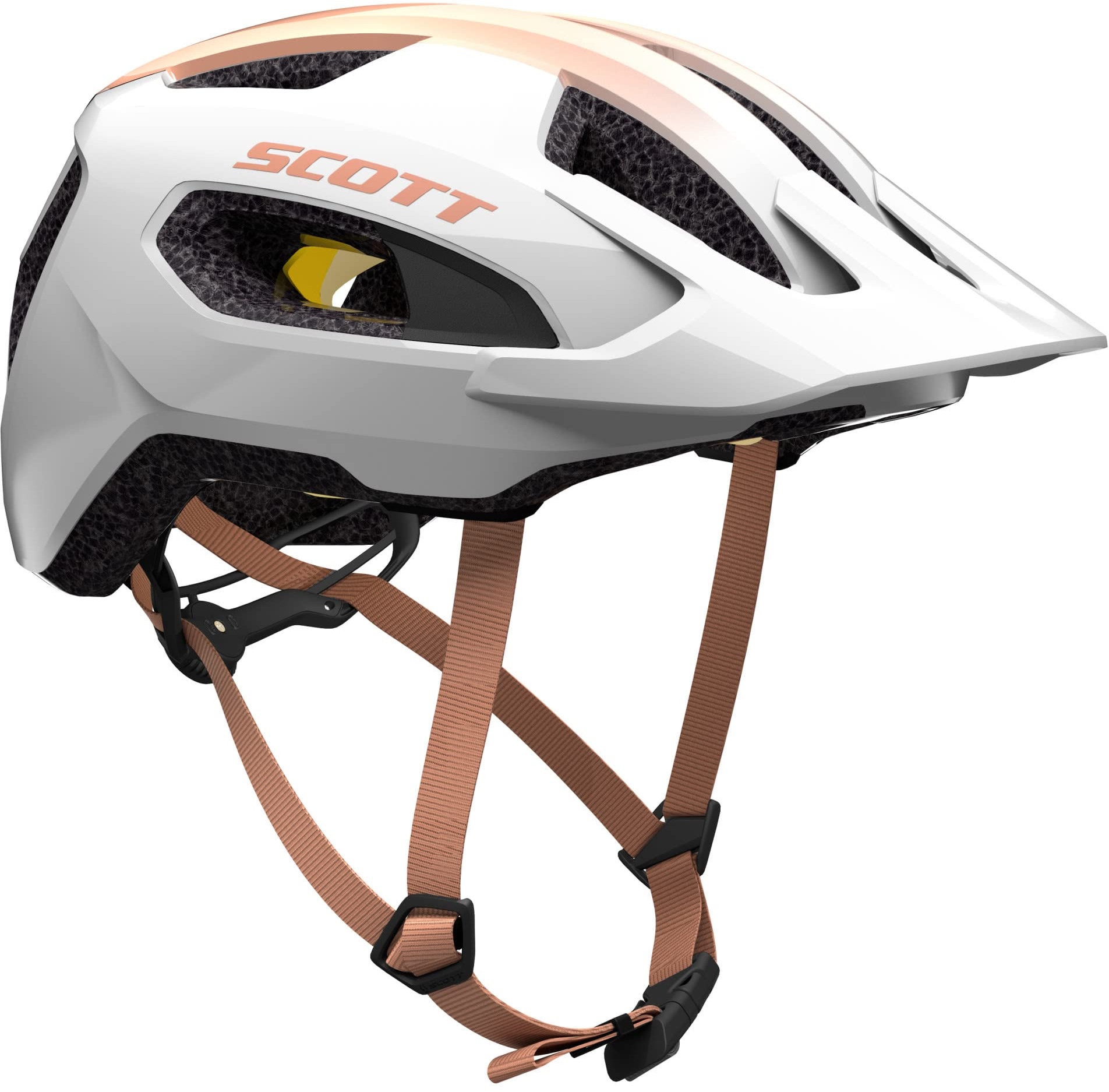 Scott Supra Plus MIPS MTB Fahrrad Helm weiß/Rose 2024: Größe: M/L (56-61cm)