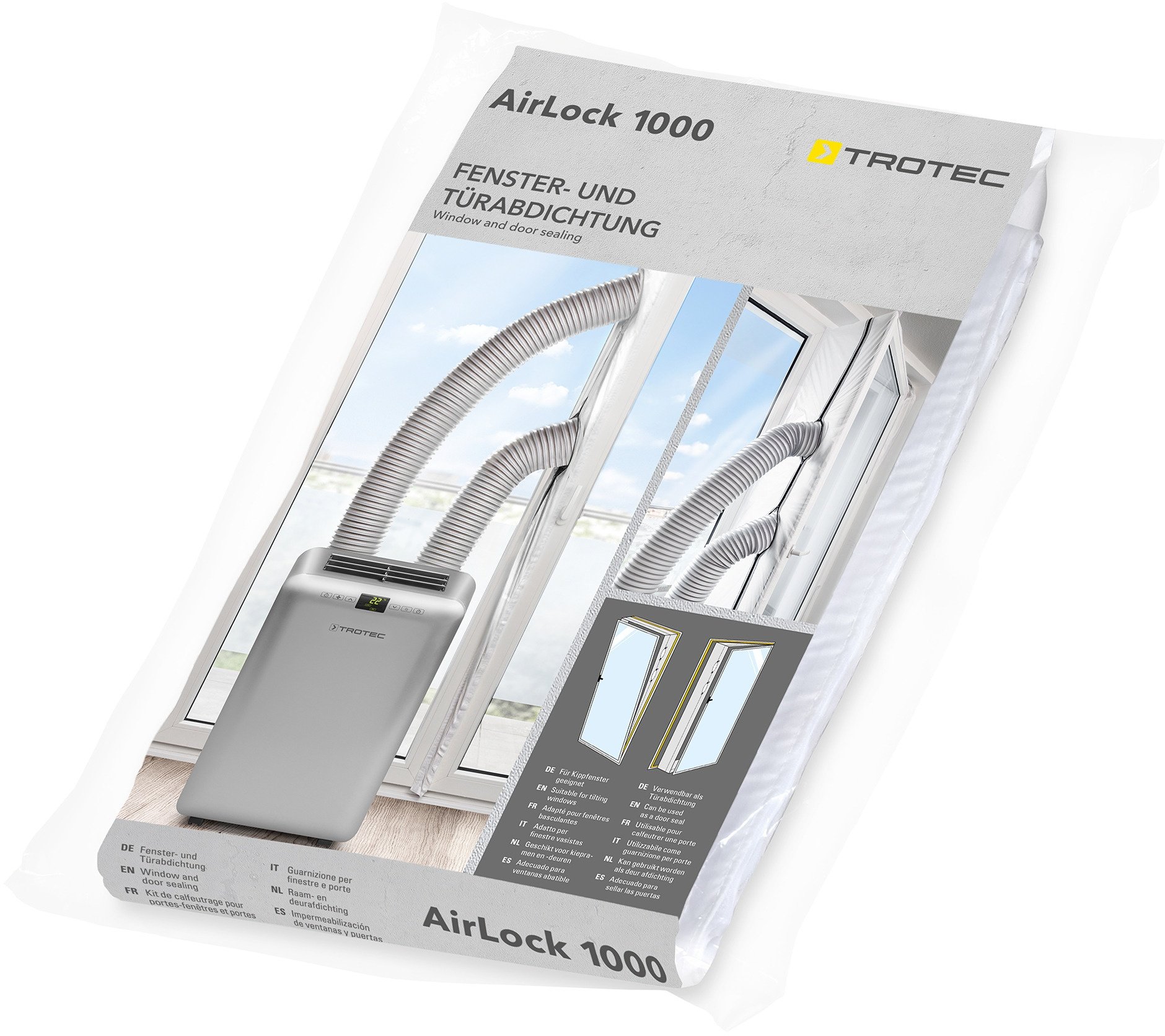 Trotec Kit de calfeutrage AirLock 1000 pour porte-fenêtre et porte