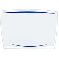 CEP Schreibtischunterlage Ice Blue transparent/blau Kunststoff 64,2 x 43,8 cm, 1 St.