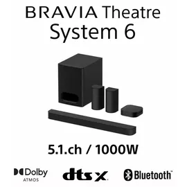Sony Theatre System 6 Schwarz