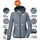 G.I.G.A. DX by killtec Damen Steppjacke/Übergangsjacke mit Kapuze GS 65 WMN QLTD JCKT, dunkel rauchblau,
