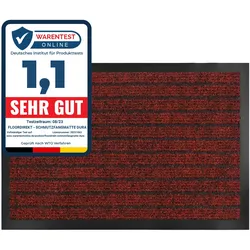 Karat Schmutzfangmatte Dura   Rot
