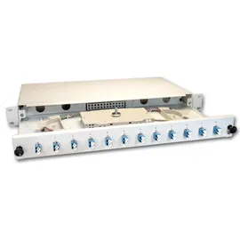 Lightwin LWL Spleißbox, 24x DLC Multimode, 50/125μm OM3 Pigtail Spleißboxen (Spleissbox), Netzwerk Zubehör