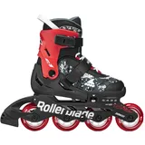 Rollerblade Microblade SL Black/Red 36,5-40,5