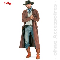 Unbekannt Cowboymantel Wild West Cowboy Herrenkostüm Western Mantel Herren Kostüm