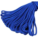 King of Trade MicroCord Paracord Schnüre Nylonleine 2 mm stark, 10 m lang Farbe royal blau
