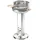 Buri Edelstahl-Säulengrill rund ø39 cm silber