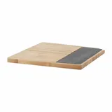 Stelton Twin Servierbrett, Bambus, Braun, 35 x 5.5 x 37 cm