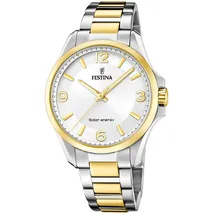Festina Solar Energy F20657/1 Edelstahl 41,5 mm