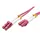 Value LWL-Kabel 50/125μm OM4, LC/LC, LSOH, violett, 10 m