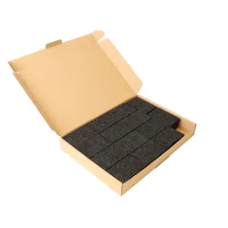 Terrassenpads SET | Gummigranulat Platten | 60x90mm | 70Stk
