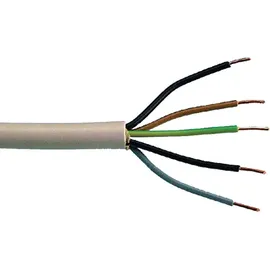 Kabelexpress Kunststoff-Mantelleitung NYM-J 5 x 1,5 mm2 50 m Ring
