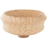 Rudolphs Schatzkiste Ersatzteile Pyramide Holztülle für Teelichter (tief) mit Dübel für 14mm Kerzeneinsätze BxHxT 5,5x3x5,5cm NEU Holzpyramide Weihnachtspyramide