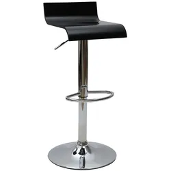 Design-Barhocker / Küchenhocker Schwarz SURF