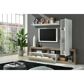 INOSIGN Wohnwand INOSIGN "Hamburg", weiß (weiß, pero), Kastenmöbel-Sets, Wohnwand