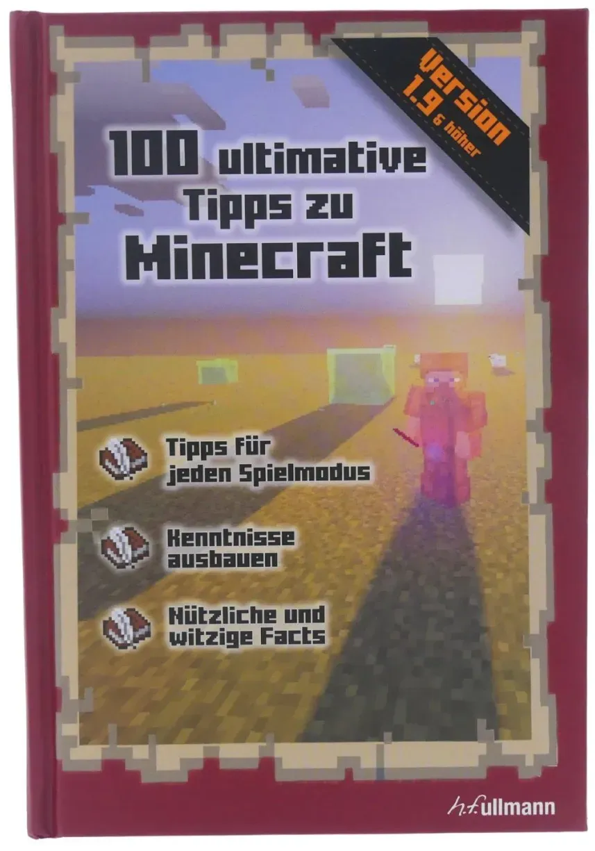 100 ultimative Tipps zu Minecraft Ein offizieller Guide Gaming Buch ullmann NEU