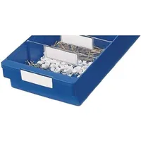 La-Ka-Pe Etikett weiß für Kleinteilebox B93 mm VE 16