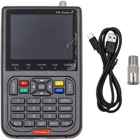 GTMEDIA V8 Finder2 Satellitenfinder, Digitales Finder-messgerät, Satellitenerkennung, Dvb-s2x-signalempfänger, Decoder, H.264 Hd, 3,5-zoll-lcd Für Die Einstellung Der Satellitenschüssel