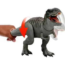 Mattel Jurassic World Rebirth Power Devour Tyrannosaurus Rex Spielfigur