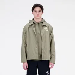 NEW BALANCE Herren Schlupfjacke Essentials, CGN COVGREEN, M