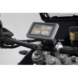 SW-Motech GPS/Smartphone, Lenkerhalterung - Schwarz