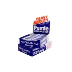 Pumie Stick Reinigungsstein | Effektiver Kalk- & Schmutzentferner für Keramik, Porzellan & Fliesen