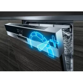 Siemens iQ300 SX53ES02CE Einbau-Geschirrspüler (teilintegrierbar, 598 mm breit, Edelstahl)