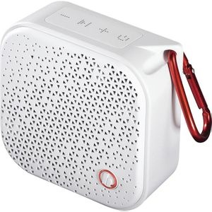 Hama Bluetooth-Lautsprecher Pocket 2.0, weiß, 1.0 Soundsystem, 3,5 Watt