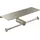 GESSI Rilievo, Doppel-Toilettenpapierrollenhalter, Wandmontage, 59450149, Farbe: Finox Optik
